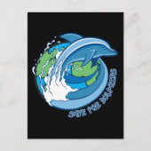 Sparen de Dolfijnen Briefkaart (Voorkant)