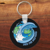 Sparen de Dolfijnen Sleutelhanger (Voorkant)