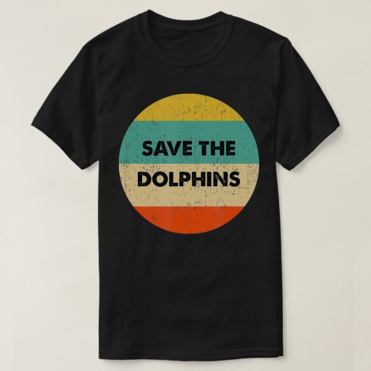 Sparen de Dolfijnen T-shirt (Design voorkant)