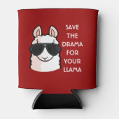 Sparen de Drama voor Uw Llama Blikjeskoeler (Voorkant)