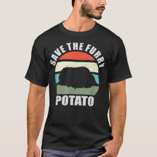 Sparen de drijfmest Potato Funny Guinee Pig T-shirt
