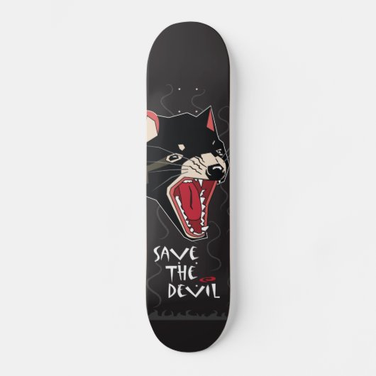 Sparen de Duivel Persoonlijk Skateboard (Voorkant)