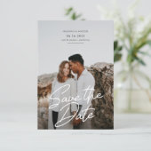 Sparen de Eenvoudige Vloeiende Aankondiging van he (Staand voorkant)