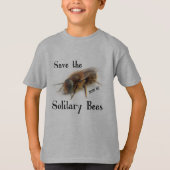 Sparen de eenzame bijen Mason Bee T-shirt (Voorkant)