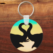 Sparen de Elephants hartboomstammen Sleutelhanger (Voorkant)