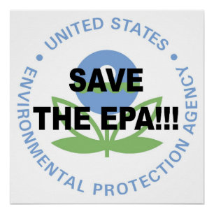 Sparen de EPA! Protest! Poster