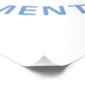 Sparen de EPA! Protest! Poster (Hoek)