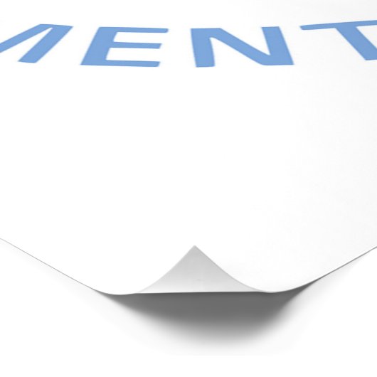 Sparen de EPA! Protest! Poster (Hoek)