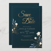 Sparen de Formele Aankondiging van de Datum (Voorkant / Achterkant)