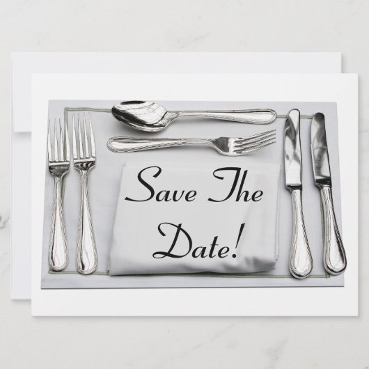 Sparen de Formele Inneringsuitnodiging van de Datu Save The Date (Voorkant)