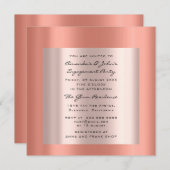 Sparen de Foto van de Bridal van het Verloving van Kaart (Voorkant / Achterkant)