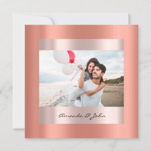 Sparen de Foto van de Bridal van het Verloving van Kaart