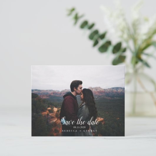 Sparen de Foto van de Herfst van het Aanzicht van  Briefkaart (Staand voorkant)