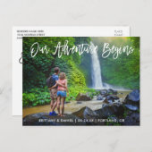 Sparen de Foto van het Adventure van het Manuscrip Briefkaart (Voorkant / Achterkant)