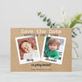 Sparen de Foto's van de Kindertijd van de Datum Fu Kaart (Staand voorkant)