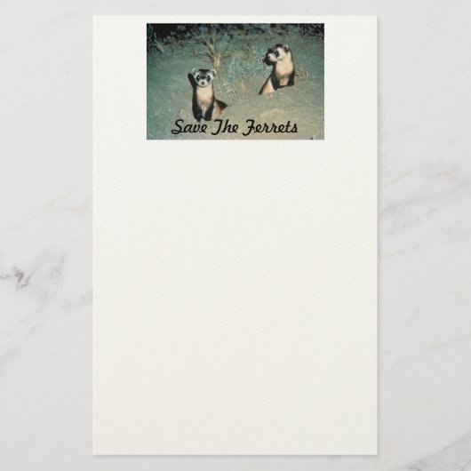 Sparen de fretten briefpapier (Voorkant)