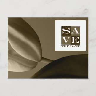 Sparen de Gebeurtenis van de Datum en het Briefkaa Aankondigingskaart