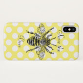 Sparen de Geval van de Telefoon van Bees Case-Mate iPhone Case (Achterkant (horizontaal))