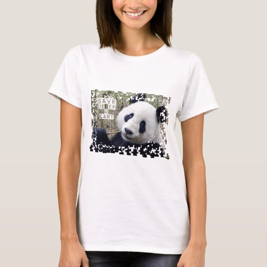 Sparen de Giant Panda T-shirt (Voorkant)