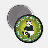 Sparen de Giant Pandas Magneet (Voorkant / Achterkant)
