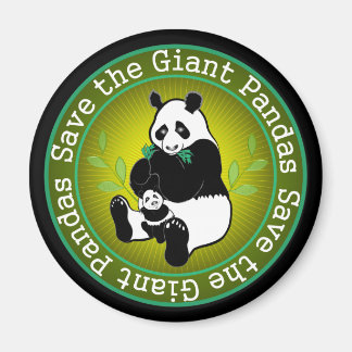 Sparen de Giant Pandas Magneet