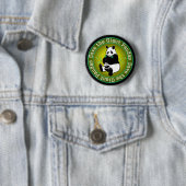 Sparen de Giant Pandas Ronde Button 5,7 Cm (In situ)