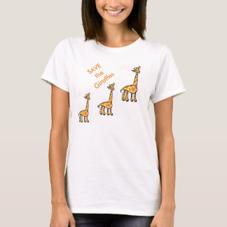 Sparen de Giraffes T-Shirt