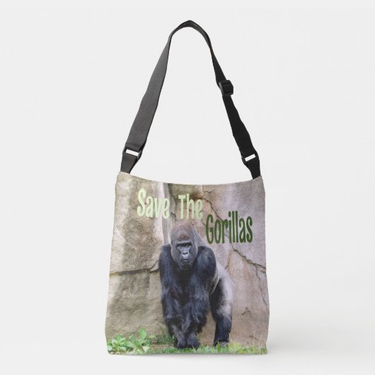 Sparen de Gorillas Crossbody Tas (Voorkant)