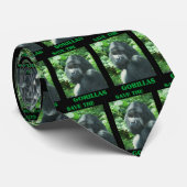 Sparen de Gorillas Stropdas (Opgerold)