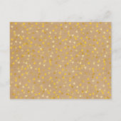 Sparen de Gouden Hart Rustige Rustige Rustiek van  Aankondigingskaart (Achterkant)