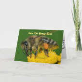 Sparen de Groenen van de Bijen Kaart (Voorkant)