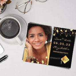 Sparen de het fotobegroting van de de graduatiedag flyer