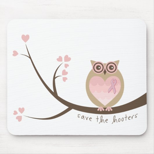 Sparen de Hooters Mousepad Muismat (Voorkant)