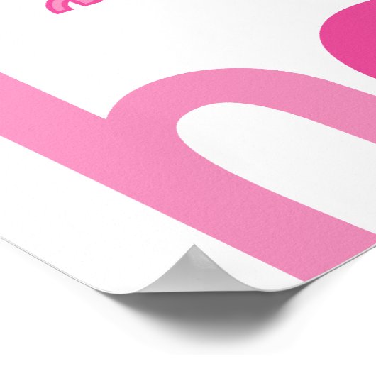 Sparen de Hooters Poster (Hoek)