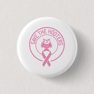 Sparen de Hooters Ronde Button 3,2 Cm