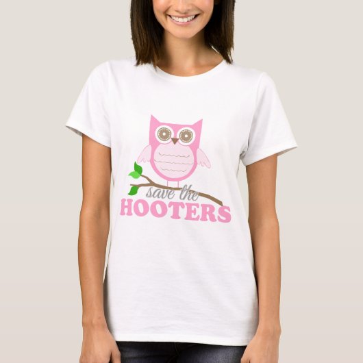 Sparen de Hooters T-shirt (Voorkant)