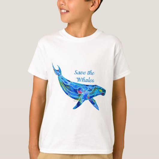 Sparen de Humpback Whale T-shirt (Voorkant)