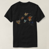 Sparen de Inheemse Pollinators T-shirt (Design voorkant)