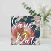 Sparen de Kaart van de Aankondiging van de Datum & (Staand voorkant)