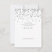 Sparen de Kaart van de Confetti van de Weddenschap (Voorkant)