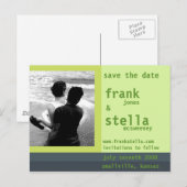  sparen de Kaart van de Datum (Voorkant / Achterkant)