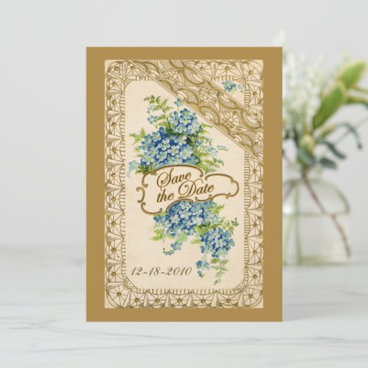  sparen de Kaart van de Datum (Staand voorkant)