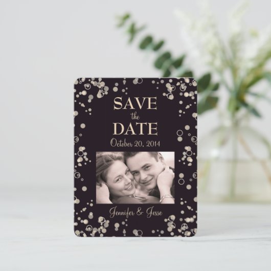 Sparen de Kaart van de Datum met Afbeelding - Cham (Staand voorkant)