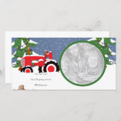 Sparen de Kaart van de Foto van de Traceur van de  (Voorkant / Achterkant)