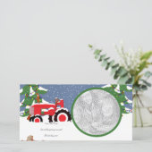 Sparen de Kaart van de Foto van de Traceur van de  (Staand voorkant)