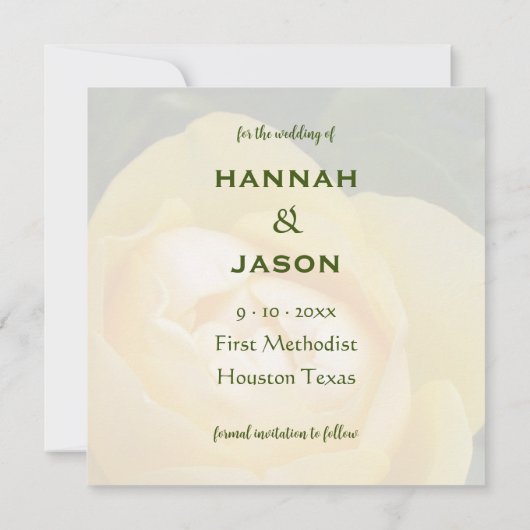 Sparen de Kaart van de Mededeling van de Datum (Achterkant)