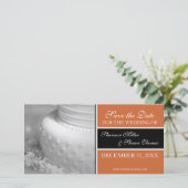 Sparen de Kaarten van de Foto van de Aankondiging (Staand voorkant)