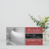 Sparen de Kaarten van de Foto van de Aankondiging  (Staand voorkant)