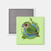 Sparen de Kakapo Magneet (Voorkant / Achterkant)