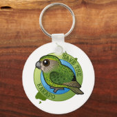 Sparen de Kakapo Sleutelhanger (Voorkant)